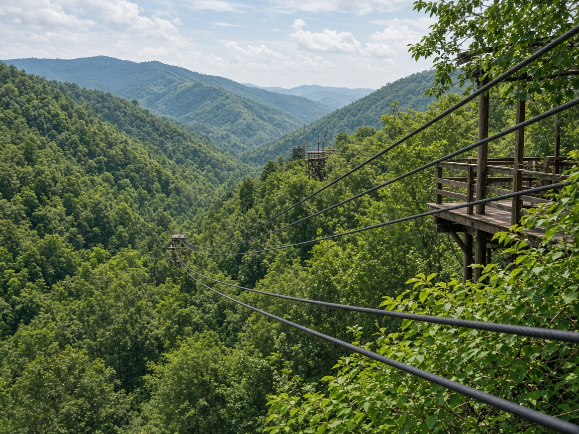 Tufandag cable car, with the host