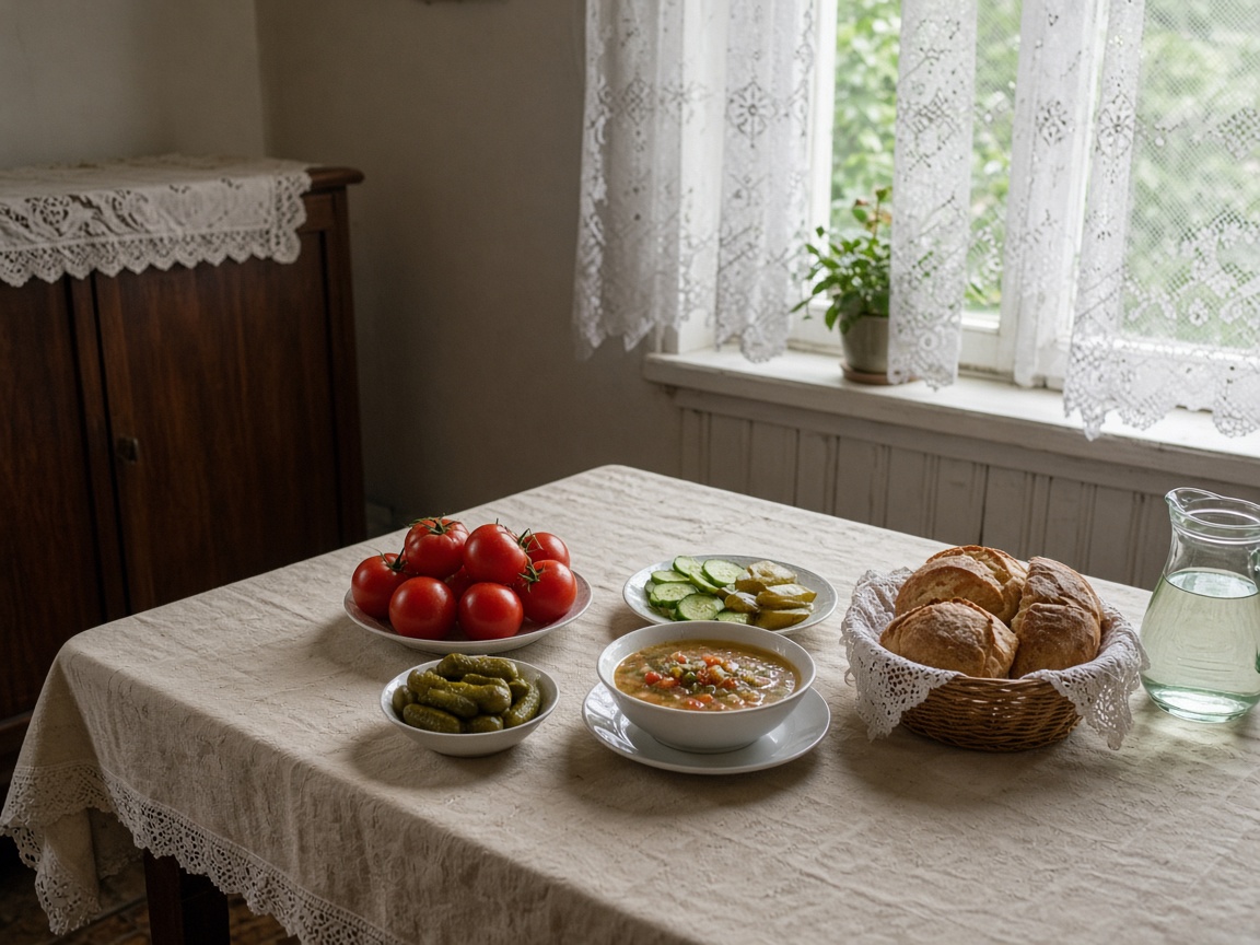 Supper in Ivanovka