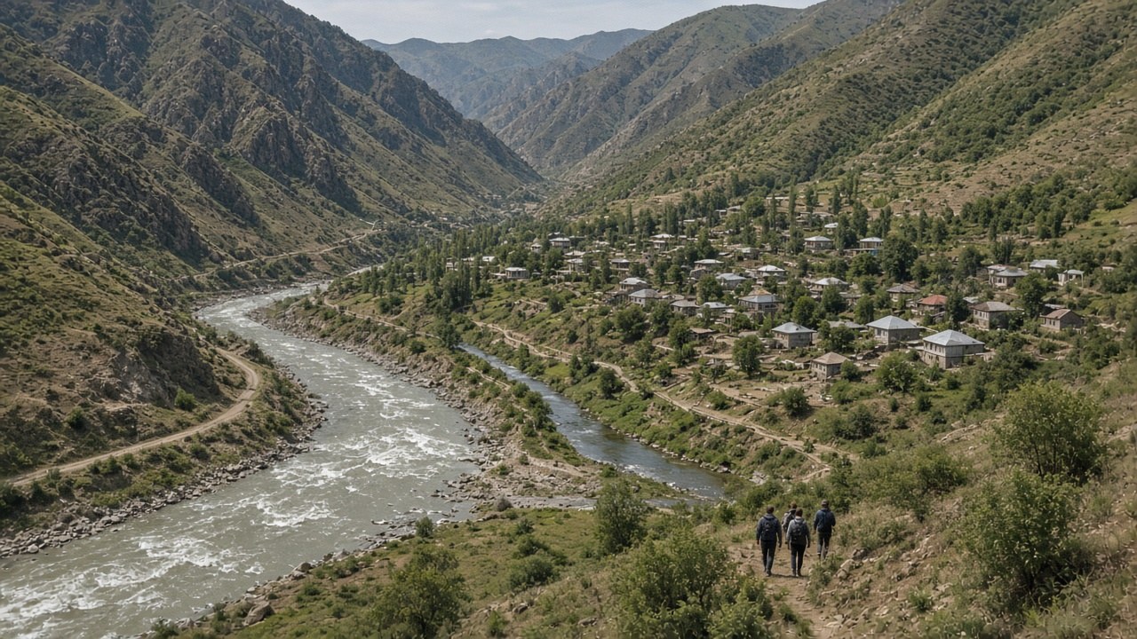 Rivers & Villages of Lachin