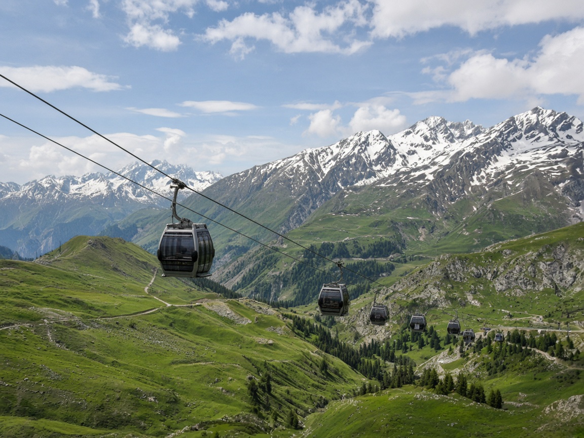 Shahdag gondola day