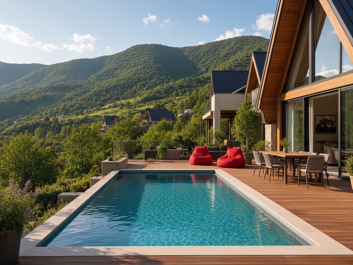 Infinity-pool villa in Gabala