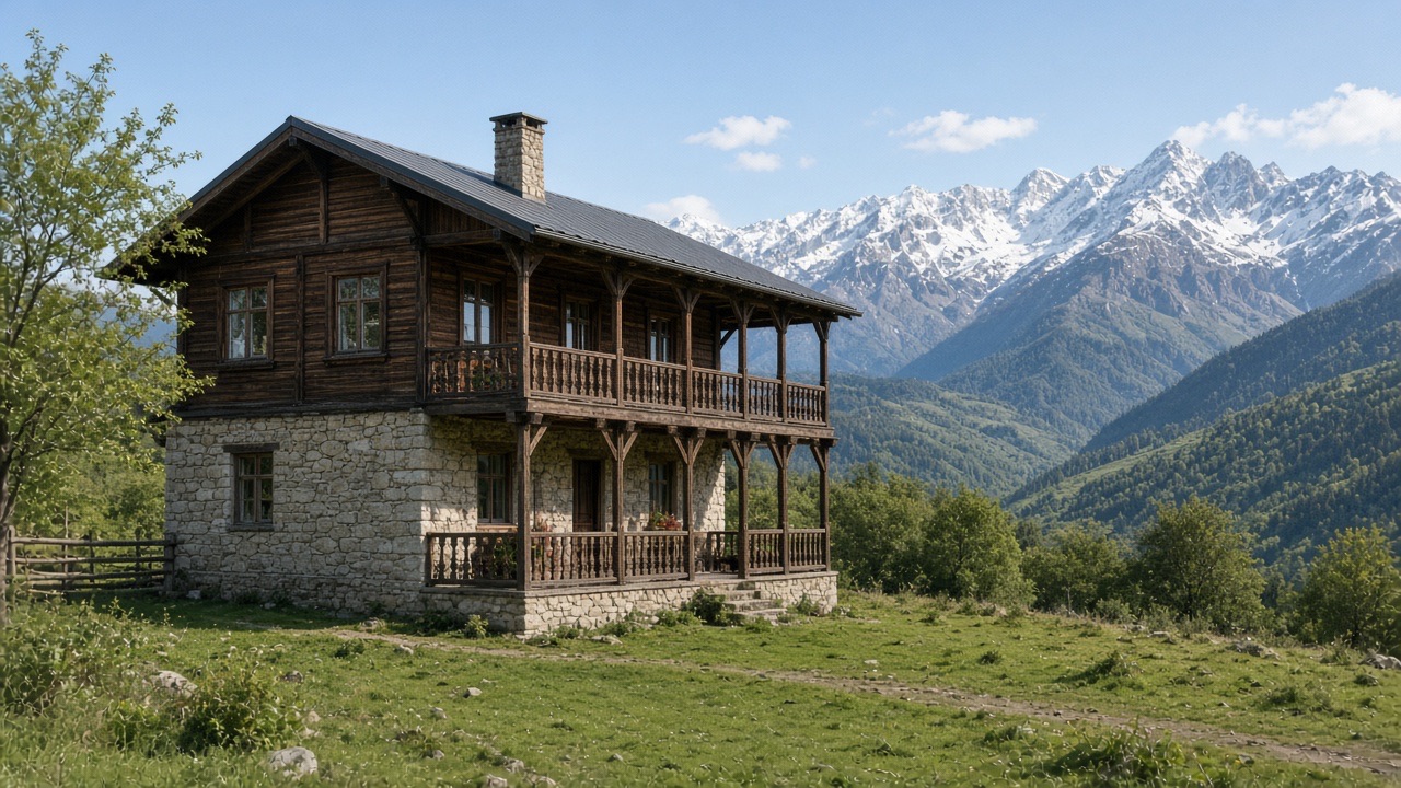 Mountain House in Anykh