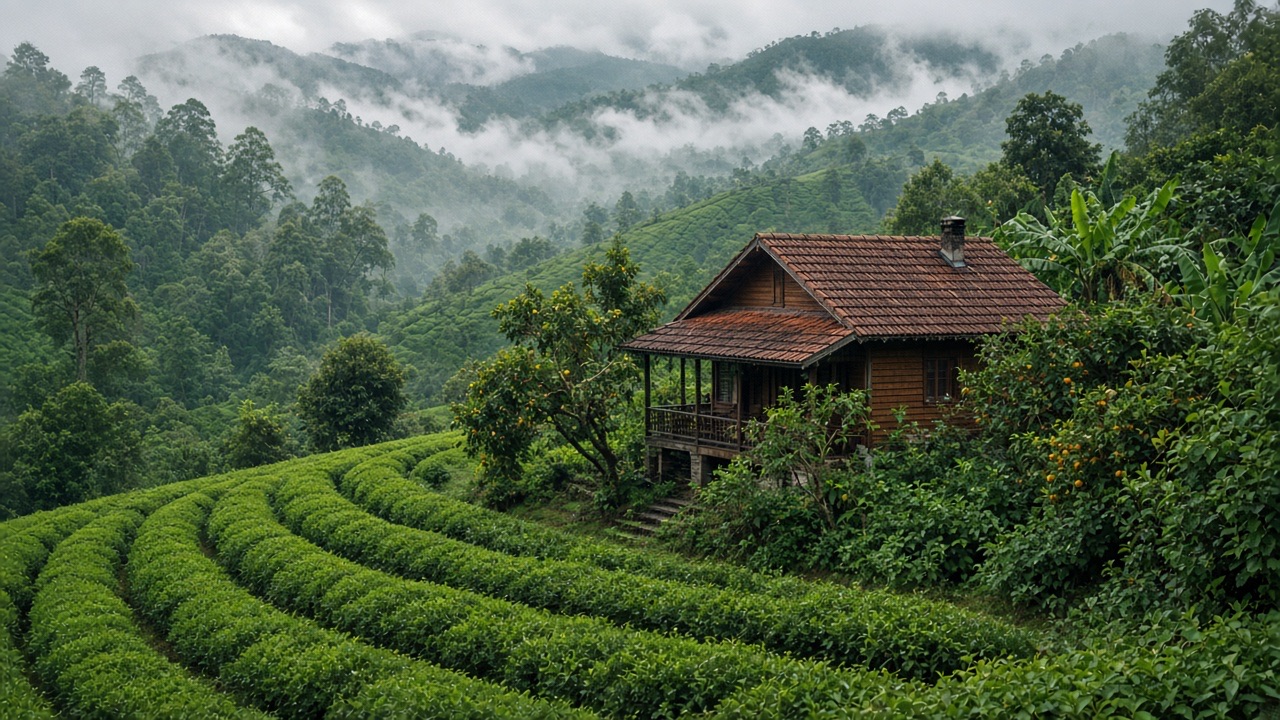 Tea-hill house in Lankaran