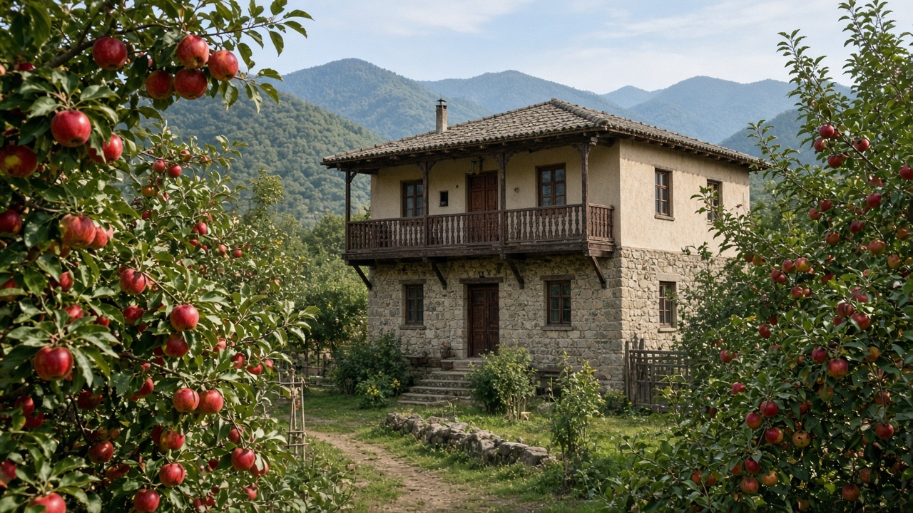 Orchard house in Quba