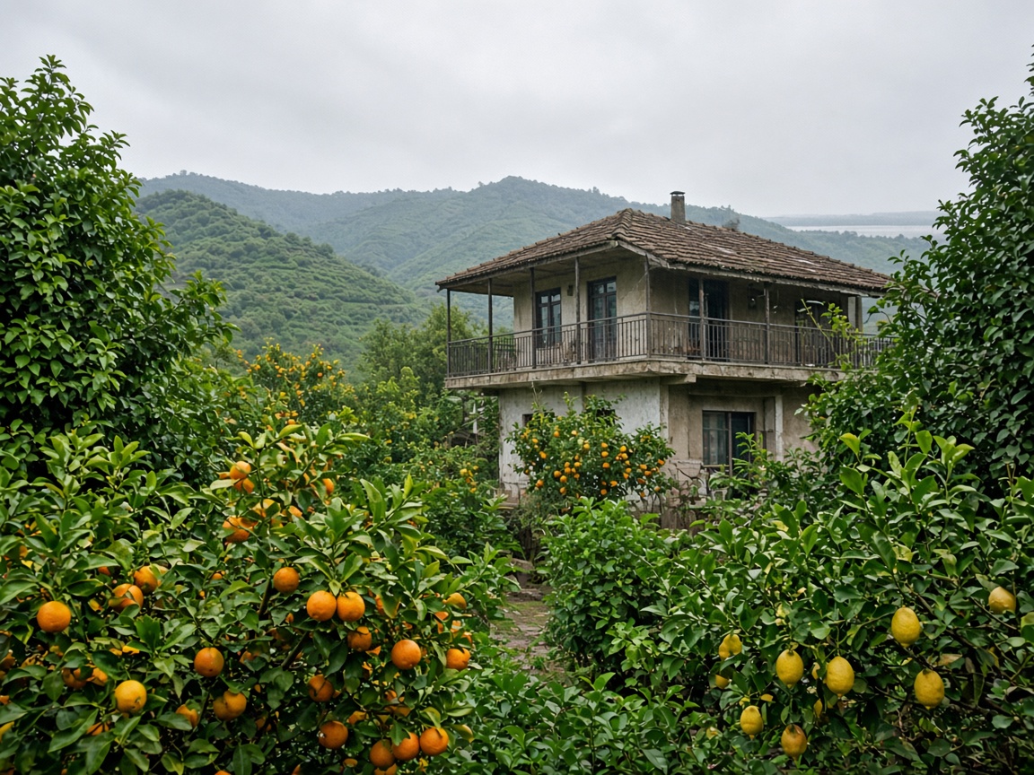 Citrus house in Astara