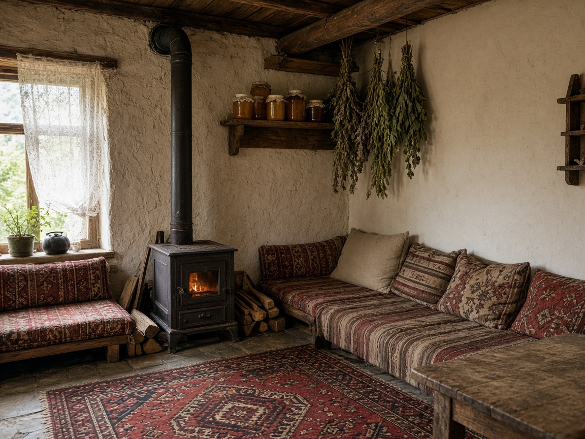 Cloud house in Lerik — the stay