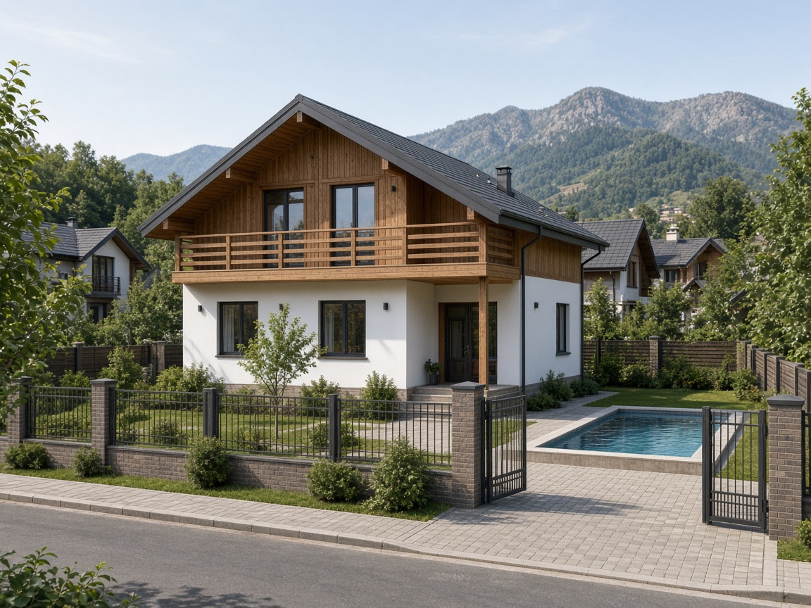 Town chalet in Gabala