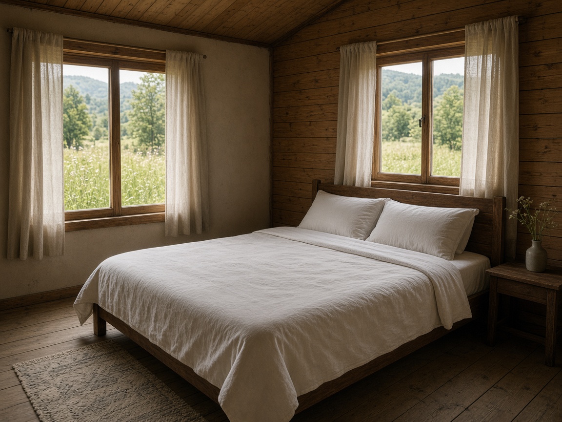 Meadow cabin on the Maralgöl road — bedroom