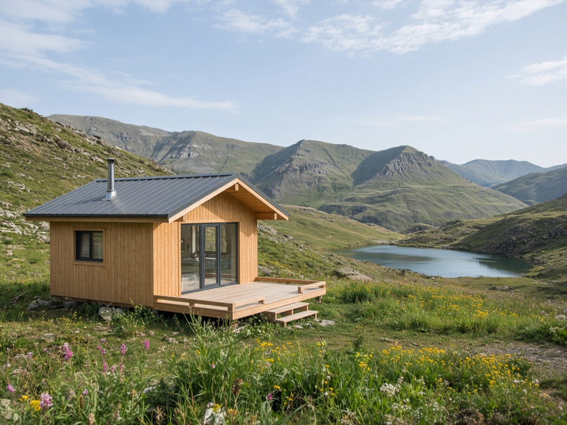 Meadow cabin on the Maralgöl road