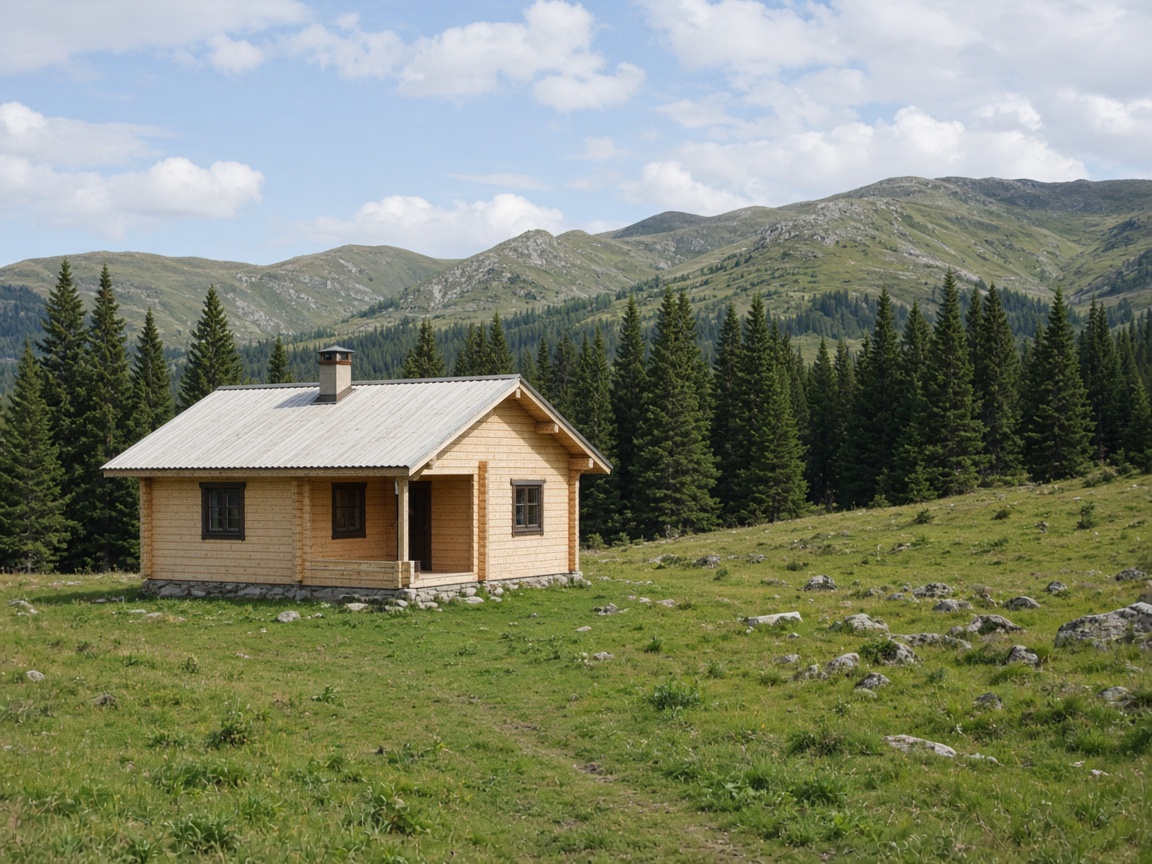 Pine cabin in Xoşbulaq