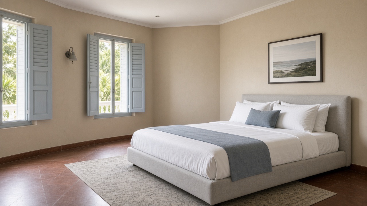 The White House at Buzovna — bedroom