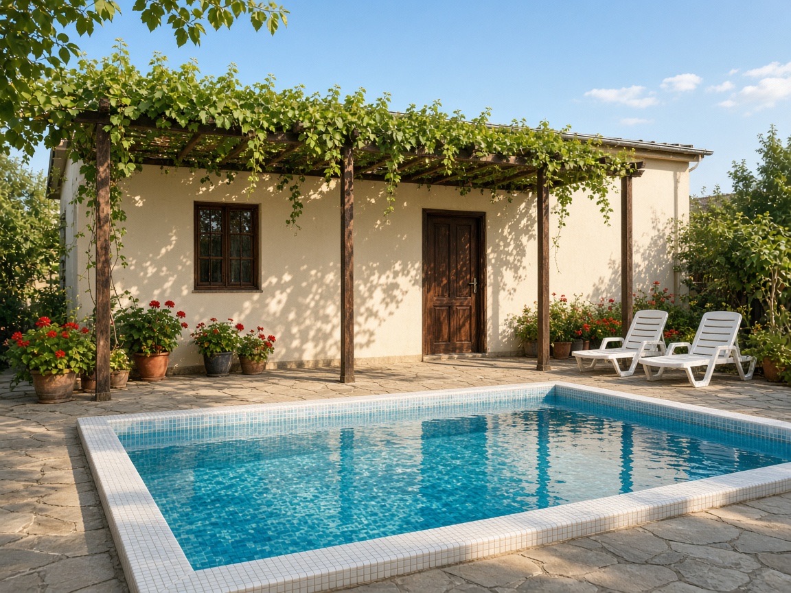 Pool dacha in Mardakan